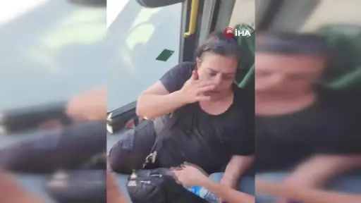 Ankara’da kliması bozulan otobüste bir vatandaş baygınlık geçirdi