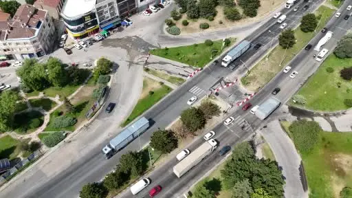 Tepebaşı kavşağı kapatıldı, kent içi toplu taşıma güzergâhları değişti