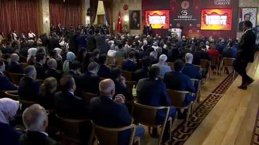 TBMM 15 Temmuz anma etkinliğine ev sahipliği yaptı