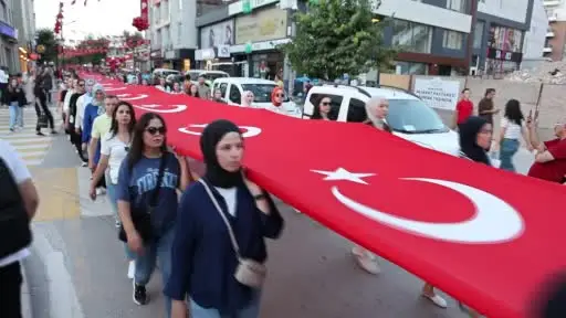 Aksaray’da 15 Temmuz hain darbe girişiminin yıldönümünde şehitler anıldı