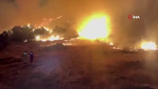 Konya’daki orman yangını kontrol altına alındı