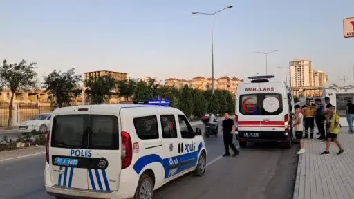 Karaman’da kontrolden çıkan otomobil refüje çıktı: 1 yaralı