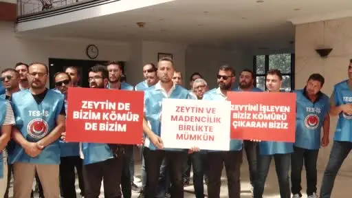 TES-İŞ Genel Başkanı Kabaloğlu: "Biz zeytini de koruyacağız, madeni de koruyacağız, istihdamı da geliştireceğiz"