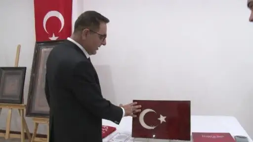 Bakır Rölyef Sanatı ile şehitlerin hatırası yaşatılıyor
