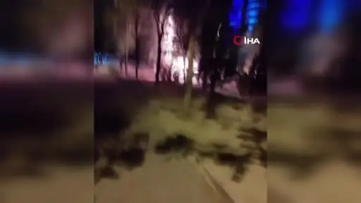 Tofaş otomobil iki dakikada alev topuna döndü