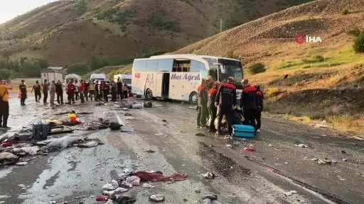 Sivas’ta otobüs kazasında ölenlerin kimlikleri tespit edildi
