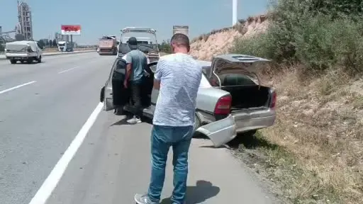 Ankara’da otomobil kontrolden çıktı: 2 yaralı