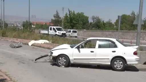 Otomobilin çarptığı yaşlı adam öldü