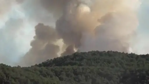 Alevlerin arasında kalan ve kepçesi kül olan operatörün arkadaşı o anları anlattı
