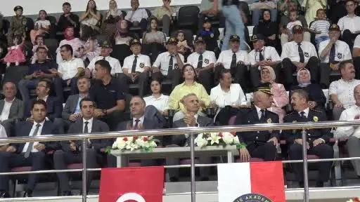 Karaman POMEM’de 228 polis adayı mezun oldu