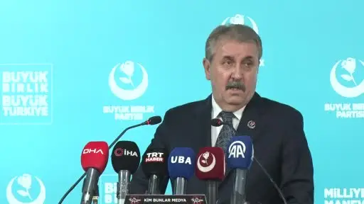 BBP Genel Başkanı Destici: "DEM de kendini feshedecek"