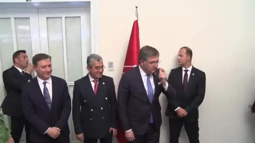 TBMM Başkanı Kurtulmuş, CHP Genel Başkanı Özel’i ziyaret etti