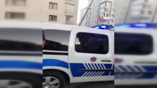 Ankara’da 11 katlı binada yangın