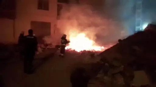 Karapınar’da palet yangını korkuttu