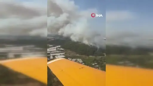 Orman Genel Müdürlüğü: "Antalya’daki yangınlara 8 helikopter, 32 arazöz, 2 iş makinesi ve 186 personelimizle müdahale ediyoruz"