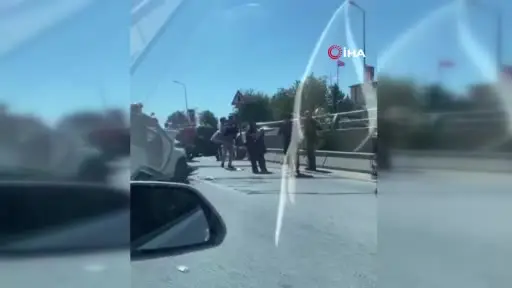 Ankara’da zincirleme trafik kazası: 6 kişi yaralandı