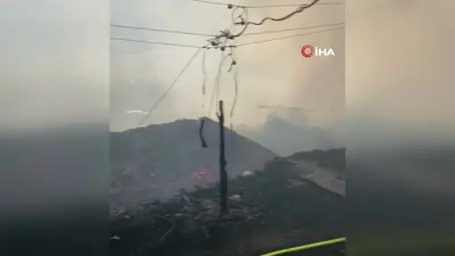 Kızılcahamam’da otluk alanda çıkıp evlere sıçrayan yangın kontrol altına alındı