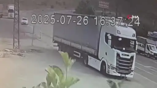 Kadın başkomiserin hayatını kaybettiği kazanın görüntüsü ortaya çıktı