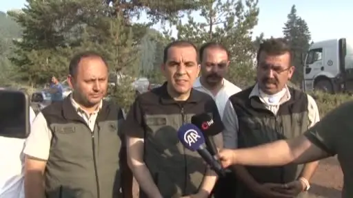 Çankırı Valisi Taşolar: "Yangının ilerleyişi durduruldu"