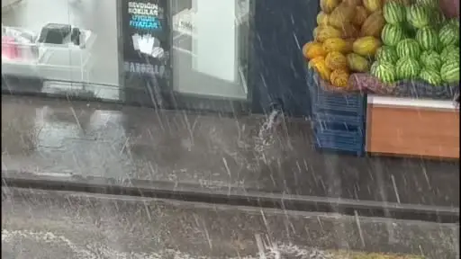 Kayseri Develi’de sağanak etkili oldu