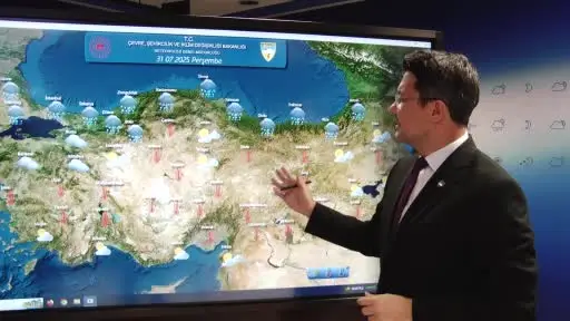 Yarından itibaren sıcaklıklar 3 ila 6 derece azalacak