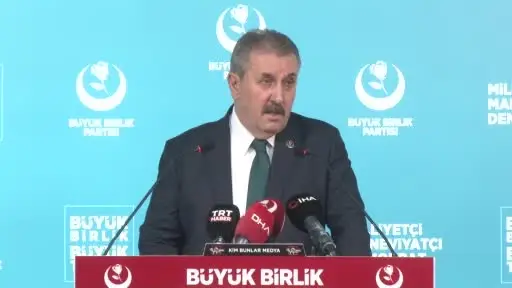 BBP Genel Başkanı Destici: "Terörle, terör örgütleriyle müzakere edilmez, mücadele edilir"