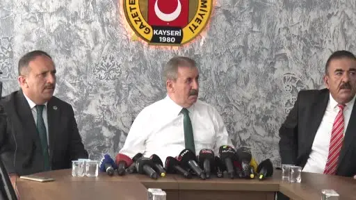 BBP Genel Başkanı Destici: "(ABD’nin ek vergi kararı) Türkiye hemen buna mukabil aynı şekilde karşılık vermelidir"