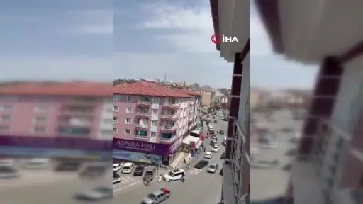 Ankara’da korkutan baca yangını