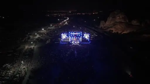 Nevşehir’de Murat Boz sahne aldı