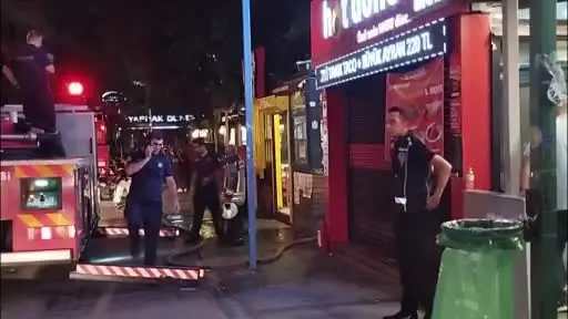 Ankara’da 4 katlı binada yangın çıktı