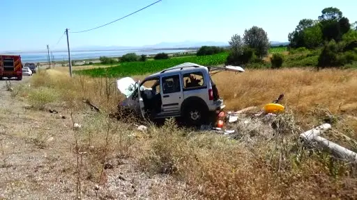 Konya’daki hafif ticari araç kazasında 2 kişi kurtarılamadı