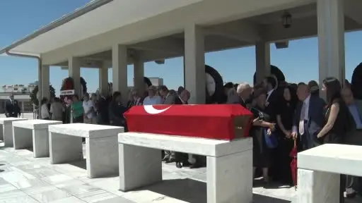 Eski Sağlık Bakanı Şıvgın, son yolculuğuna uğurlandı