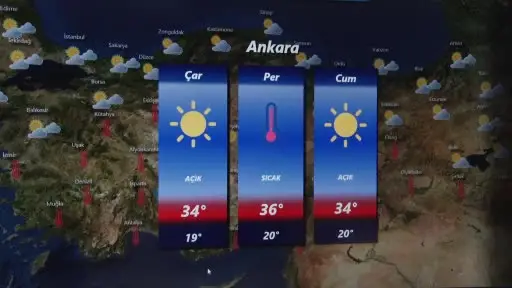 Ülke genelinde hava sıcaklıkları mevsim normallerinin üzerinde seyredecek