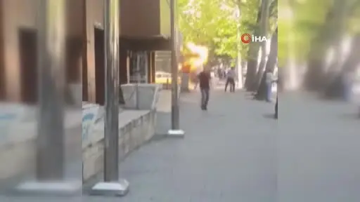 Elektrik panosunun patlaması sonucu çıkan yangın paniğe sebep oldu