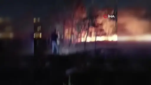 Keçiören’de atıl gecekonduda çıkan yangın kontrol altına alındı