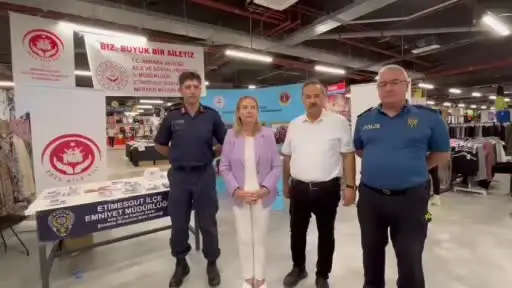 Etimesgut Kaymakamlığı’ndan vatandaşlara KADES uygulaması tanıtımı