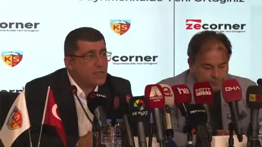 Kayserispor ile Zecorner arasında isim sponsorluğu anlaşması imzalandı