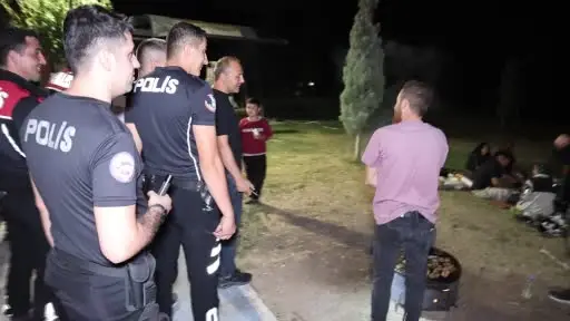 Aksaray polisi ormanlık alanlarda teyakkuzda