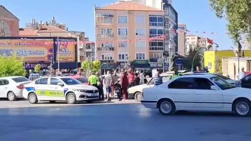 Karaman’da motosikletler çarpıştı: 2 yaralı