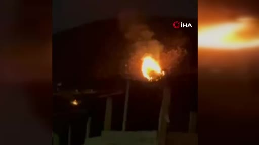 Eymir Gölü yakınlarındaki otluk alanda çıkan yangın söndürüldü
