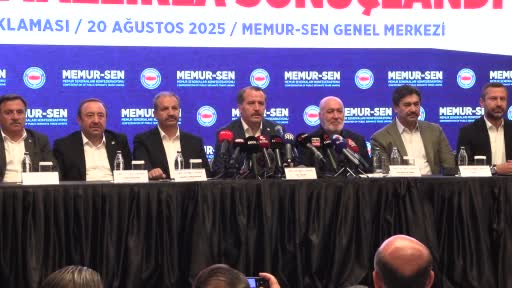 Memur-Sen Başkanı Yalçın: "Hakem heyetine hükümetin başvurmasını tavsiye ederiz"