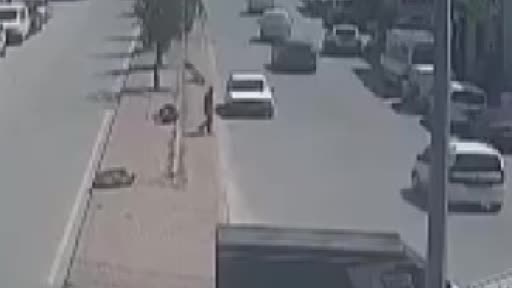 Konya’da kaza anları kameraya yansıdı