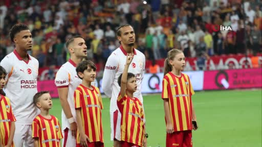 Trendyol Süper Lig: Kayserispor: 0 - Galatasaray: 1 (İlk yarı)