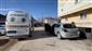 Karaman’da park halindeki otomobilin direksiyon ve koltukları yandı