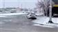 Kar üzerinde drift yapanlar polisten kaçamadı