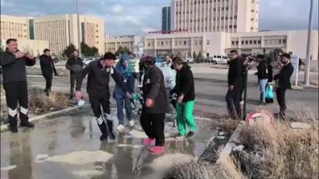 Nevşehir’de hava ambulansı 58 günlük bebek için havalandı