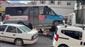 Ankara’da minibüs kamyonetle çarpıştı: 5 yaralı
