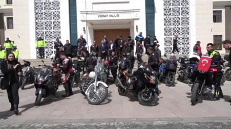 Motosiklet tutkunları Çamlık Milli Parkı’nda buluştu