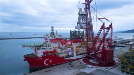 Yıldırım Derin Deniz Sondaj Gemisi ilk görevi için Karadeniz’de