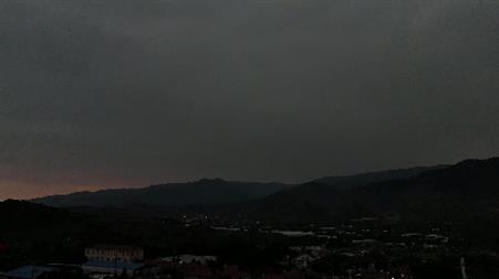 Eskişehir’de çakan şimşekler eşsiz manzara oluşturdu